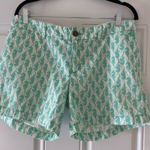 Old Navy Mint Seahorse Print Women's Shorts